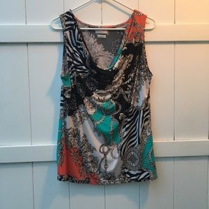 Beautiful bold tank top!